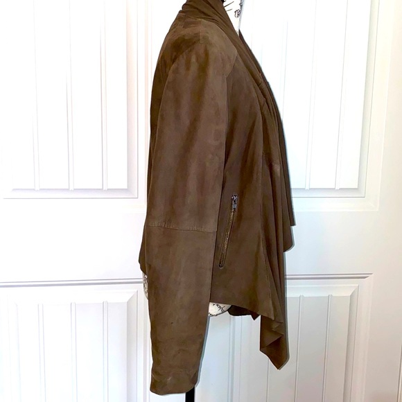 Revolve Sen Genuine Goat Suede Jacket - Picture 3 of 12